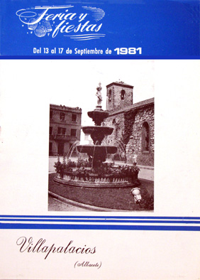 Fiestas patronales en honor del Santísimo Cristo de la Vera Cruz 1981 Villapalacios